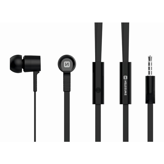 Swissten YS-D2 In-Ear Oordopjes - Wit