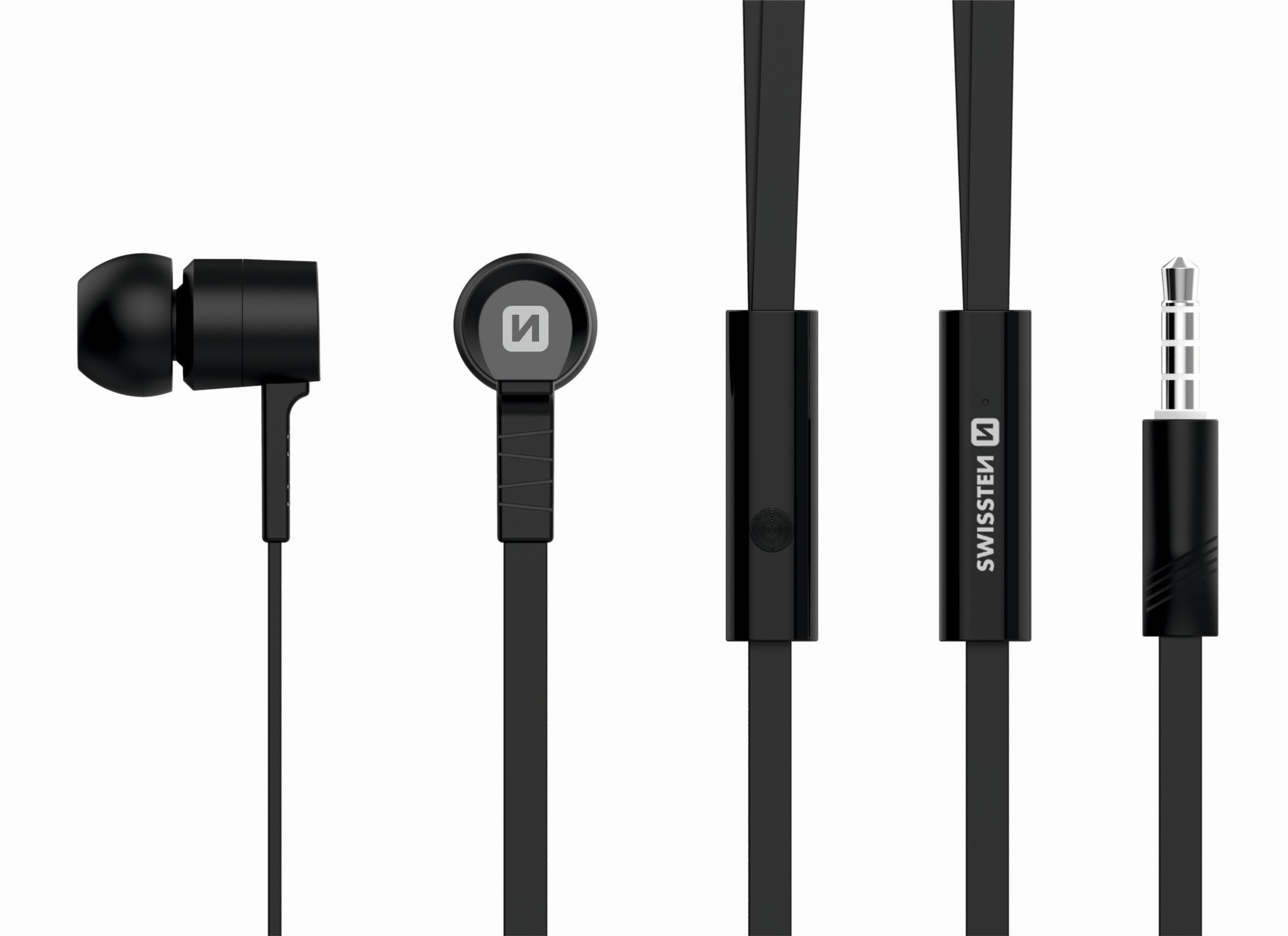 Swissten YS-D2 In-Ear Oordopjes - Wit