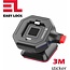 Swissten Easy Lock - Telefoonhouder Auto Dashboard - Zwart