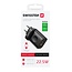 Swissten Apple Watch USB Oplader - 22.5W - Zwart