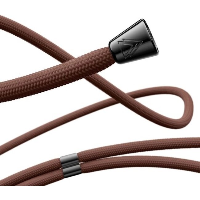 Necklace Case voor iPhone 12 Mini - Noisette Brown