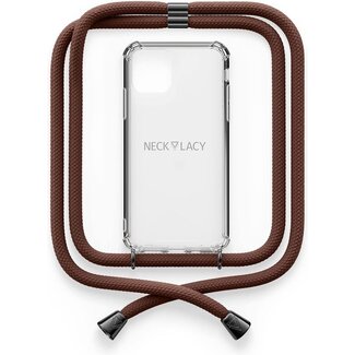 Necklace Case voor iPhone 12 Mini - Noisette Brown