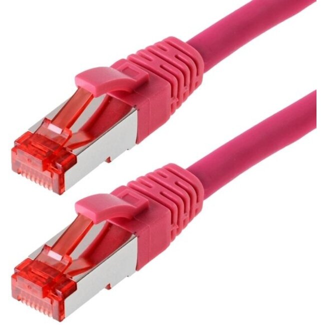 Helos S/FTP Cat 6 - 30 Meter - Magenta