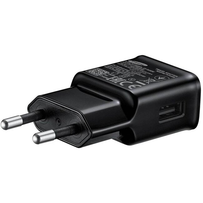 Samsung 15W USB-A Charger Fast Charging - TA200 Black - Bulk