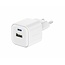Swissten USB-C Snellader - 2 poorten - GaN technologie - 35W - Wit