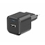 Swissten USB-C Oplader met 2 Poorten - 12W - Zwart