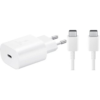 Samsung Samsung 25W USB-C Charger Fast Charging - TA800 Wit - Bulk