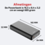 Swissten Powerbank Power Line - 30.000 mAh - USB & USB-C - Zwart
