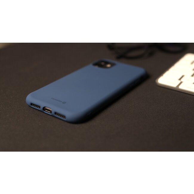 Swissten Soft Joy Apple iPhone 16 Hoesje - Blauw