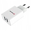 Swissten USB Oplader met 2 USB Poorten - 10W - Wit