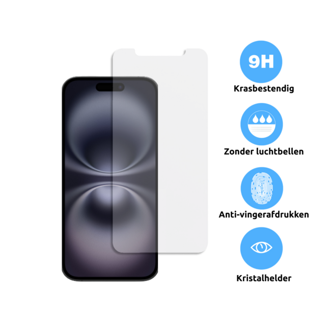 Swissten Ultra Slim Tempered Glass Screenprotector iPhone 16 Pro Max