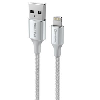 Swissten Swissten Lightning naar USB kabel - 1.5M - Versie 2.0 - Wit