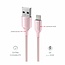 Swissten Lightning naar USB kabel - 1.5M - Versie 2.0 - Roze