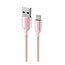 Swissten Lightning naar USB kabel - 1.5M - Versie 2.0 - Roze