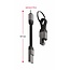 Swissten Swissten Magnetische Sleutelhanger Lightning naar USB-A Kabel - 9.7 CM - Zwart