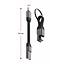 Swissten Swissten Magnetische Sleutelhanger USB-C naar USB-A Kabel - 9.7 CM - Zwart