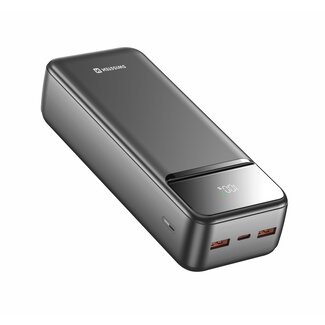 Swissten Swissten Powerbank Power Line II - 30.000 mAh - Zwart