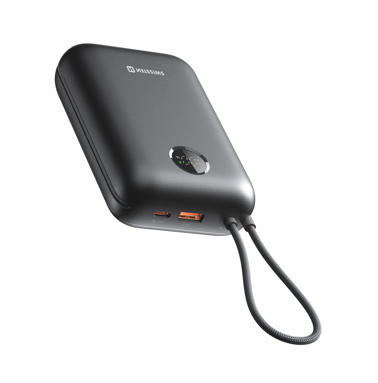 Swissten Swissten Powerbank Voltbox - 35W - 30.000 mAh - Zwart afbeelding