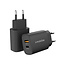 Mobilize Wall Charger USB-C + USB 25W with PD/PPS Black (BULK)