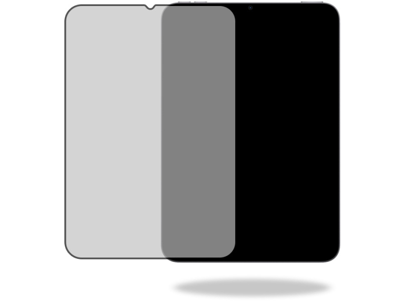 Mobilize Mobilize Privacy Glass Screen Protector for Apple iPad Mini 6 (2021)/Mini (2024) afbeelding