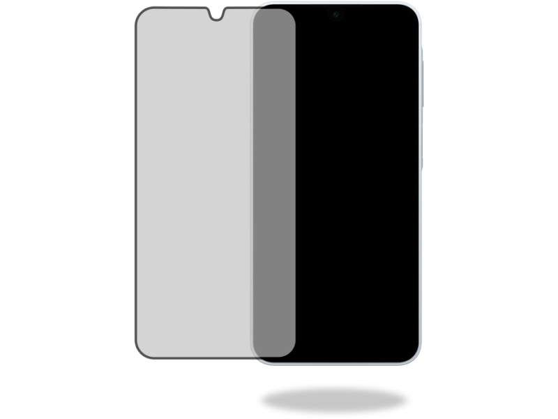 Mobilize Mobilize Privacy Glass Screen Protector - Black Frame - for Samsung Galaxy A16 4G/5G afbeelding