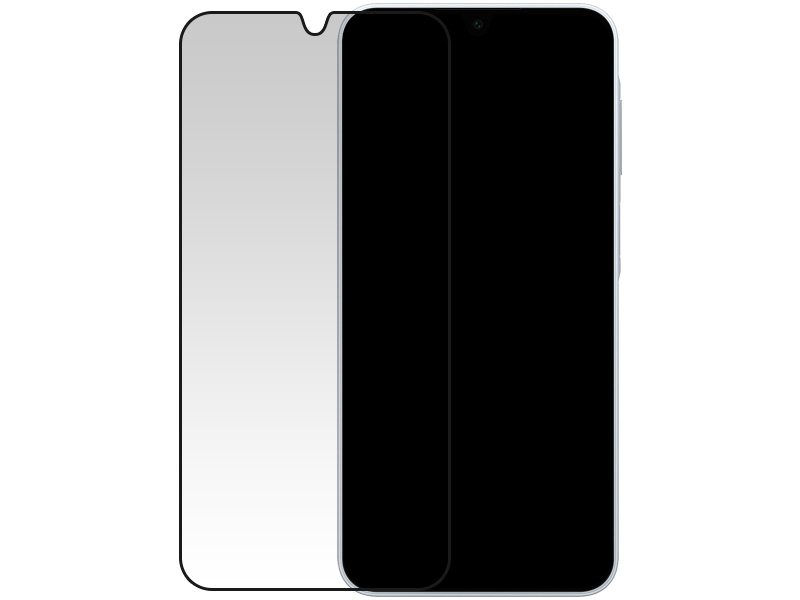 Mobilize Mobilize Glass Screen Protector - Black Frame - Samsung Galaxy A16 (4G/5G)/A17 (4G/5G)/A26 5G afbeelding