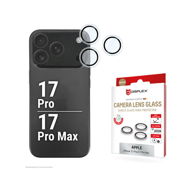 DISPLEX CamGlass Single Lens iP 17 Pro/17 Pro Max