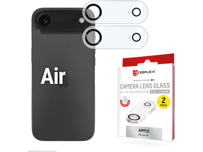 Displex DISPLEX CamGlass All-In-One iPhone Air afbeelding