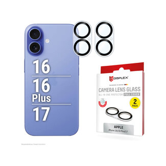 Displex DISPLEX CamGlass All-In-One iPhone 16/16 Plus/17