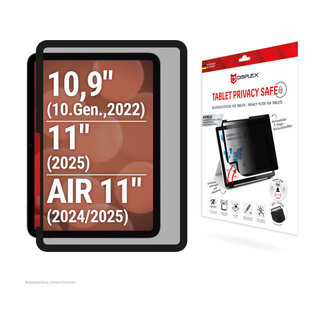 Displex DISPLEX Privacy Safe Tablet Apple iPad 10.9/iPad 11 (2025)/Air 11 (2025)