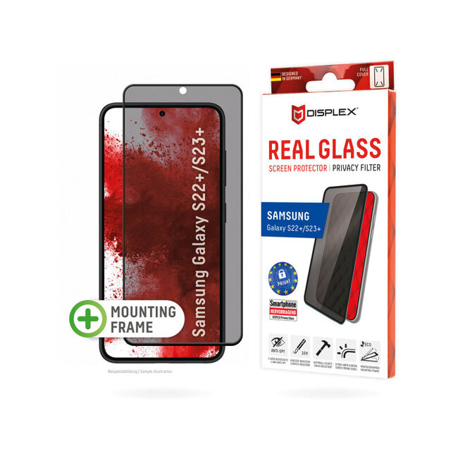 DISPLEX Privacy Glass FC Samsung Galaxy S23+ 5G