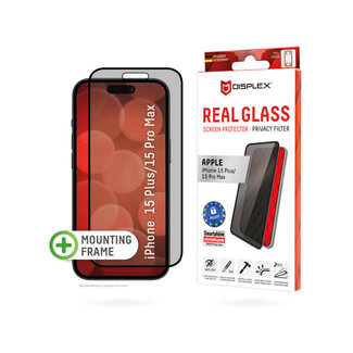 Displex DISPLEX Privacy Glass FC Apple iPhone 15 Plus/15 Pro Max