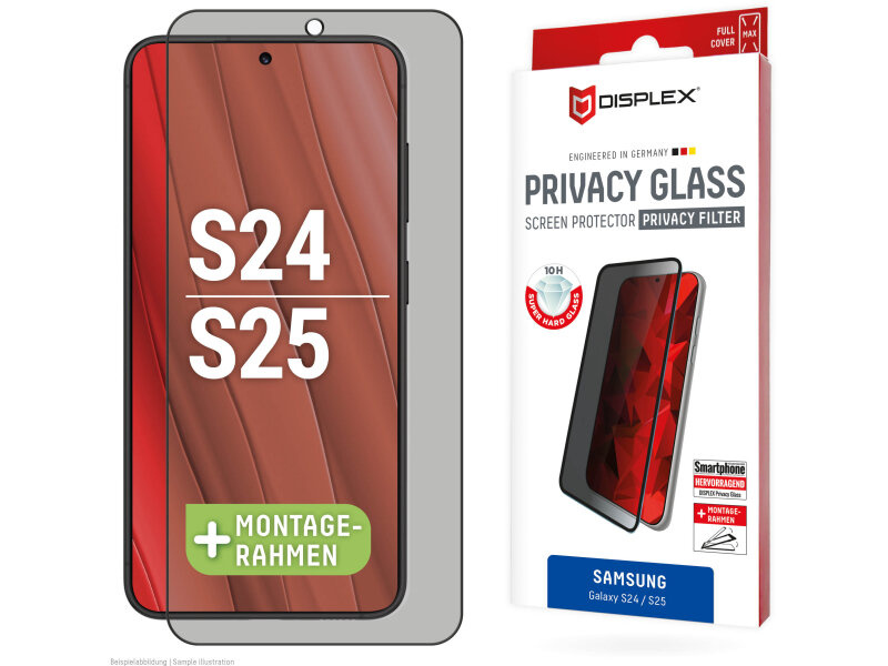 Displex DISPLEX Privacy Glass FC Samsung Galaxy S24/S25 afbeelding