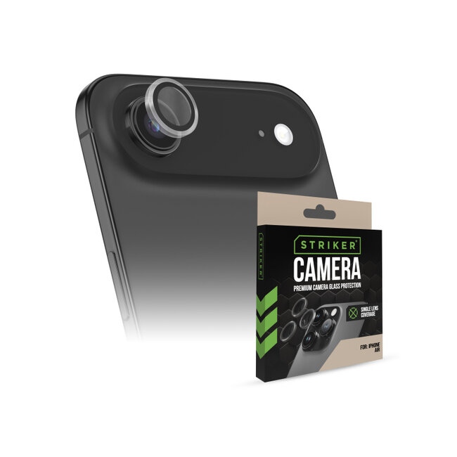 Striker Single Lens Glass Camera Protector - Transparent - Apple iPhone Air