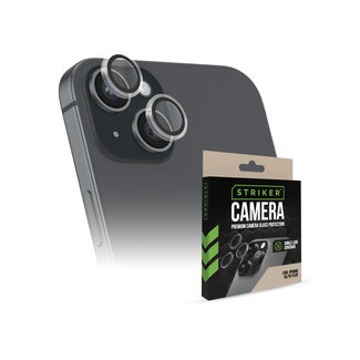 Striker Striker Single Lens Glass Camera Protector - Transparent - Apple iPhone 15/15 Plus