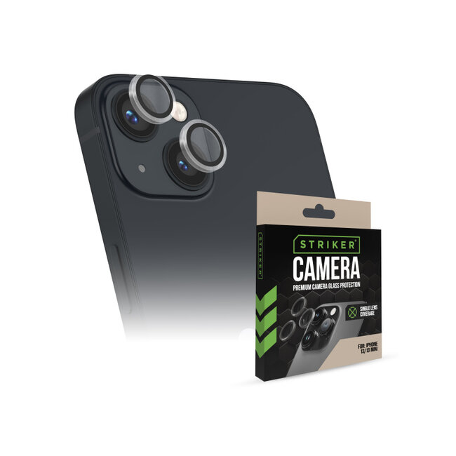 Striker Single Lens Glass Camera Protector - Transparent - Apple iPhone 13/13 Mini