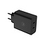 Motorola TurboPower Dual USB-C Wall Charger incl. USB-C Cable 2m. 125W Black