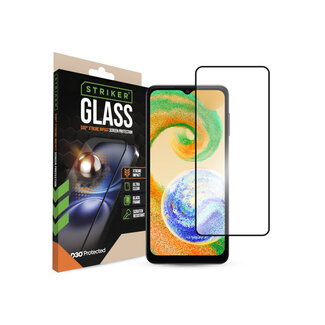 Striker Striker D3O Xtreme Impact Glass Screen Protector - Black Frame - Samsung Galaxy A02s/A03(s)A04(s)/A12/M12/A13(4G/5G)/A23(4G/5G)A32 5G