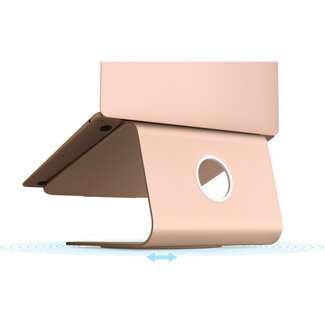 rain design Rain Design mStand 360 Laptop Stand + Swivel Base Rose Gold actie pakket 5+1 gratis