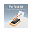 Mobilize Glass Screen Protector with Applicator for Apple iPhone 15 Plus/16 Plus Black Frame