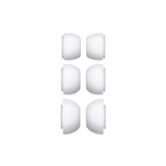 Xccess Xccess Silicon Replacement Ear Tips for Airpod Pro 1/2 Size S/M/L (3 Pair) White