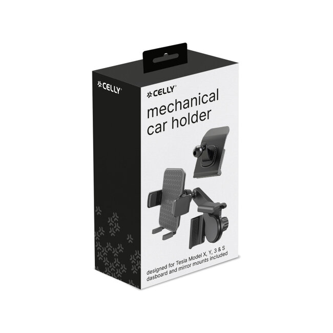 Celly Car Holder for Tesla Monitor and Dashboard Black