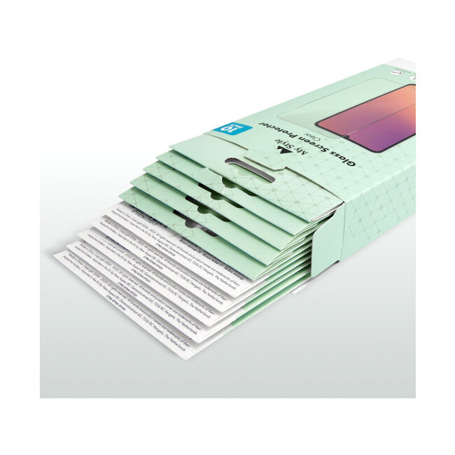 My Style Tempered Glass Screen Protector for Samsung Galaxy A35 5G/A36 5G/A55 5G/A56 5G/S24 FE 5G Clear (10-Pack)