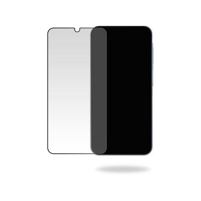 Mobilize Glass Screen Protector - Black Frame - Samsung Galaxy A15 4G/5G