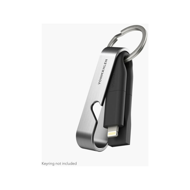 Vonmählen High Six 6in1 Fast Charging Cable Black/Silver