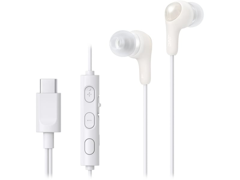 JVC HA-FR9UC JVC Gumy In-Ear USB-C Stereo Headset + Remote White afbeelding