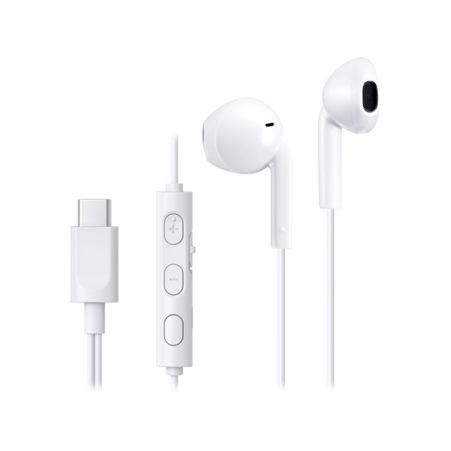 HA-FR17UC JVC In-Ear USB-C Stereo Headset + Remote White