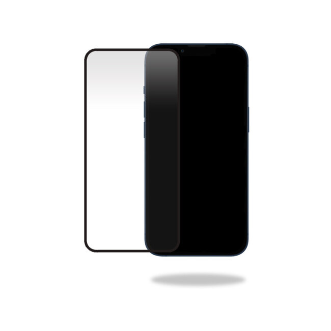 Mobilize Privacy Glass Screen Protector - Black Frame - for Apple iPhone 13/13 Pro/14
