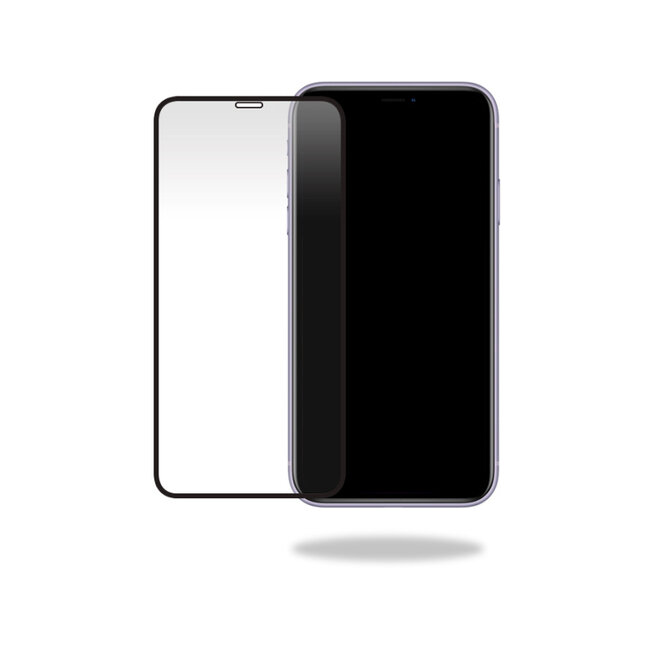 Mobilize Privacy Glass Screen Protector - Black Frame - for Apple iPhone XR/11