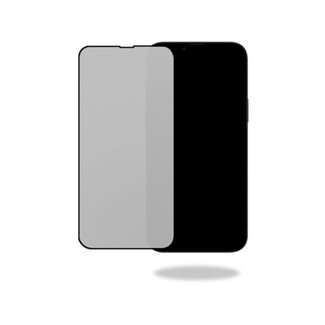 Mobilize Mobilize Privacy Glass Screen Protector - Black Frame - for Apple iPhone 15 Plus